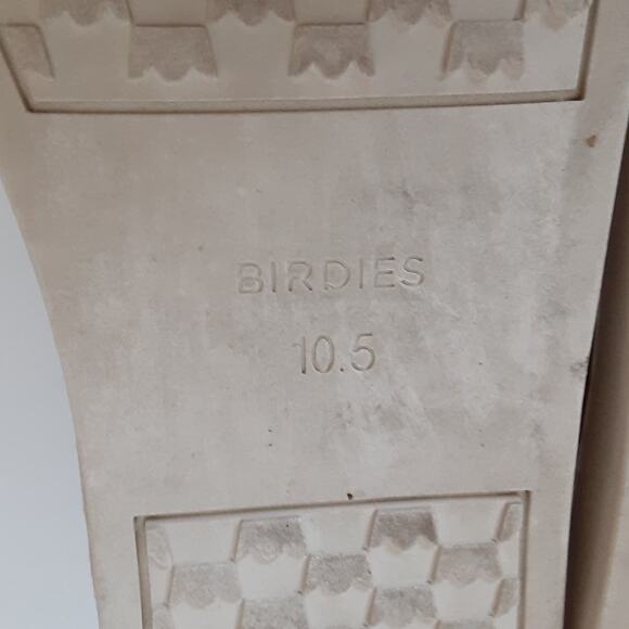 Birdies The Swift Shell Sneakers Sand Genuine Suede Slip On Shoes Womens 10.5 - Picture 12 of 13